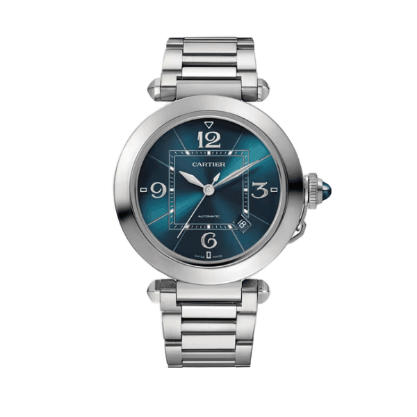 Cartier Pasha Blue Steel 41mm