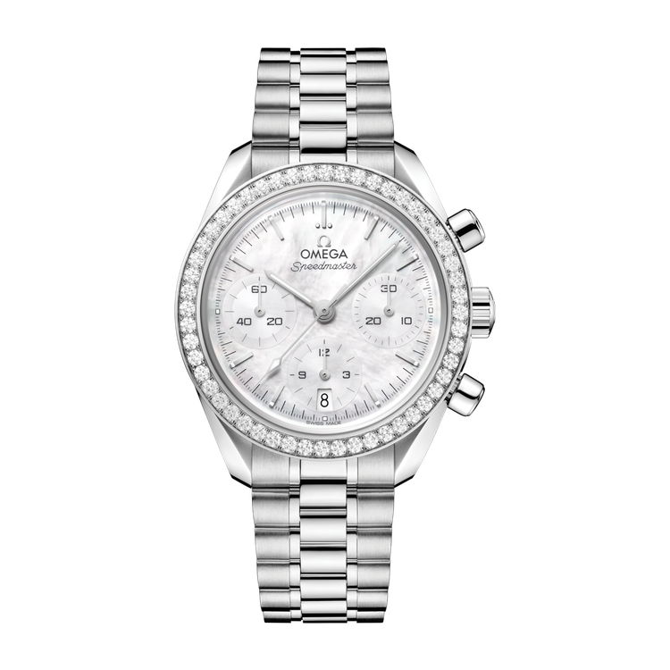 Omega Speedmaster 38 White Steel 38mm