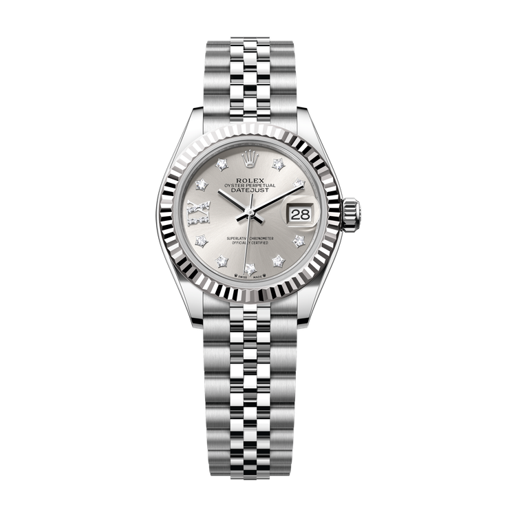 Rolex Lady-Datejust Silver Two-Tone 28mm