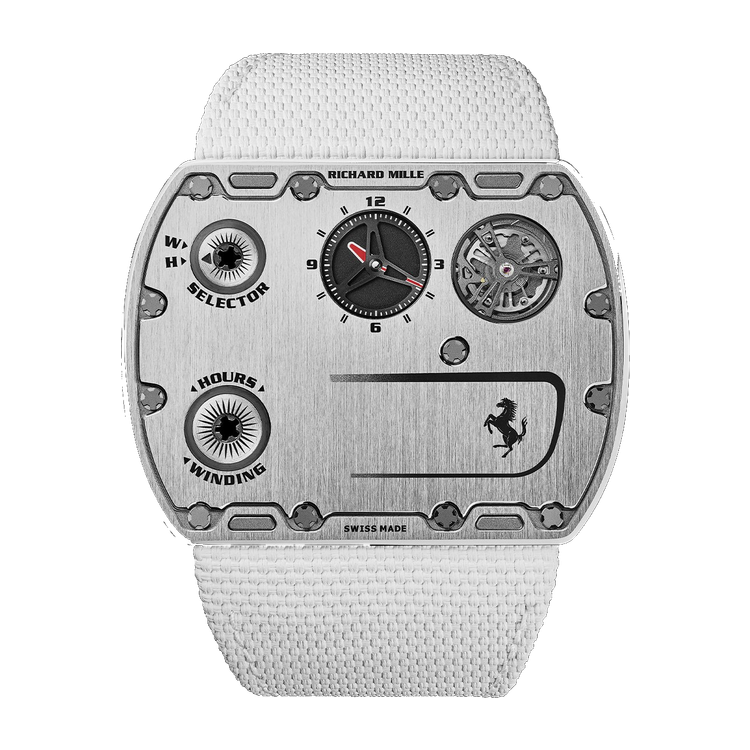 Richard Mille "Ferrari" RM UP-01 Grey Titanium Fabric 39mm