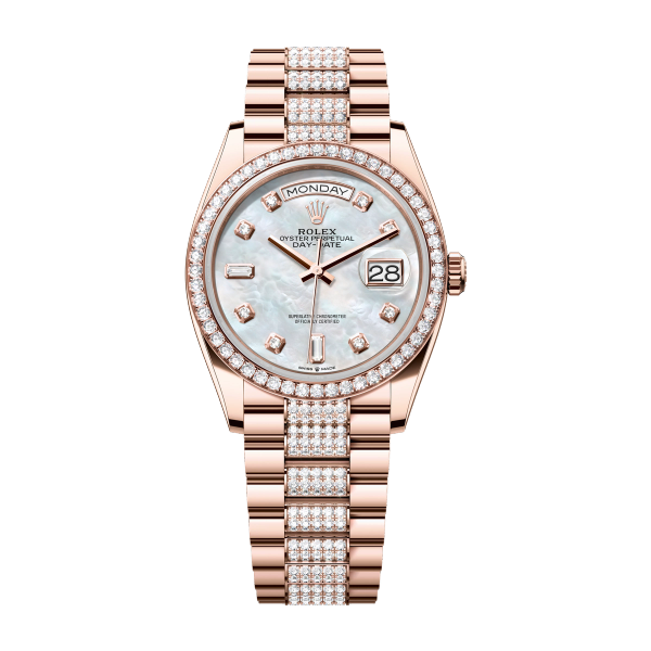 Rolex Day-Date 36 Mother of Pearl Rose Gold 36mm