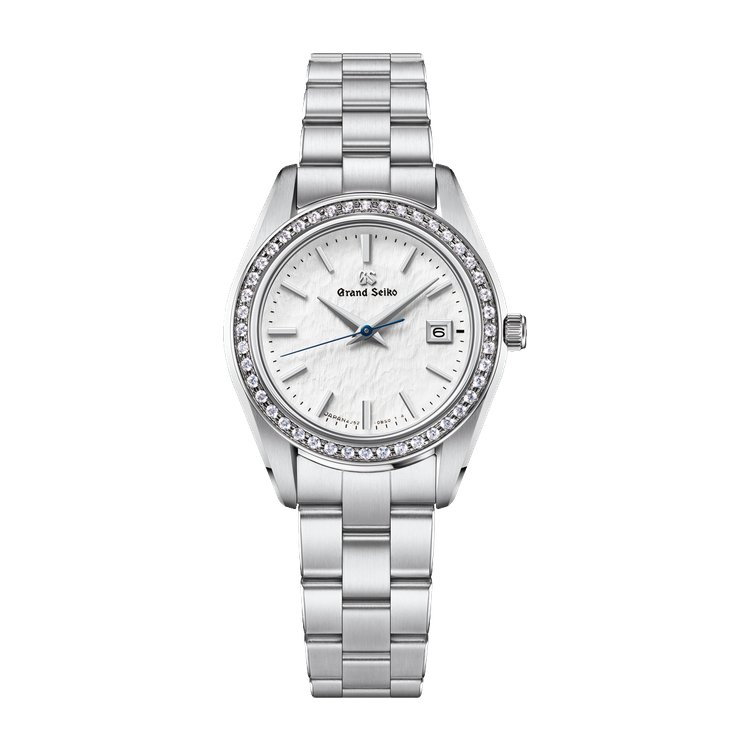 Grand Seiko "Snowflake" Heritage Refined Essentials White Steel 28.9mm