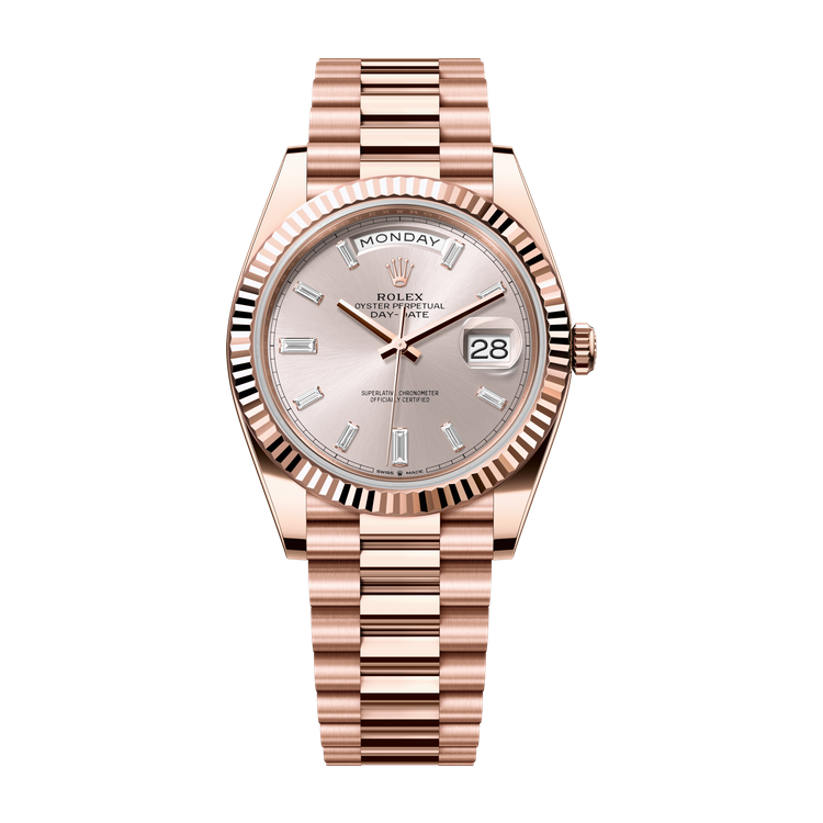 Rolex Day-Date 40 Pink Rose Gold 40mm