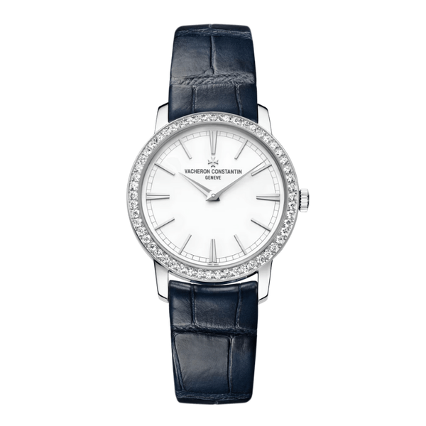 Vacheron Constantin Traditionnelle Manual-Winding White Alligator Leather 33mm