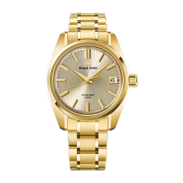Grand Seiko Heritage 44GS Champagne Yellow Gold 40mm