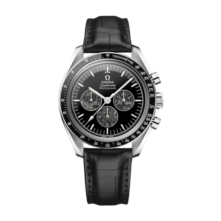 Omega Speedmaster Calibre 321 Black Platinum Leather 42mm