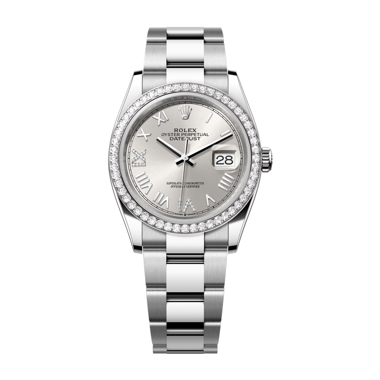 Rolex Datejust 36 Silver Two-Tone 36mm