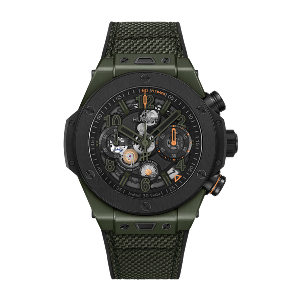 Hublot Big Bang Reloaded Green Ceramic Rubber 44mm