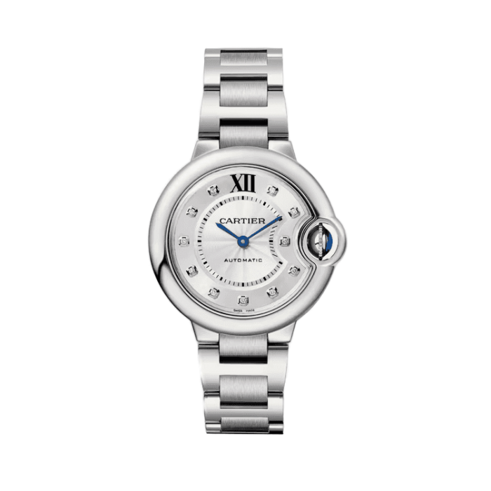 Cartier Ballon Bleu 33 mm Silver Steel 33mm