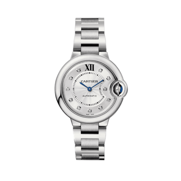 Cartier Ballon Bleu 33 mm Silver Steel 33mm