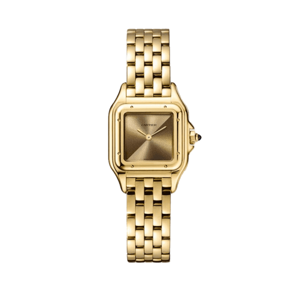 Cartier Panthère Small Chocolate Yellow Gold 30mm