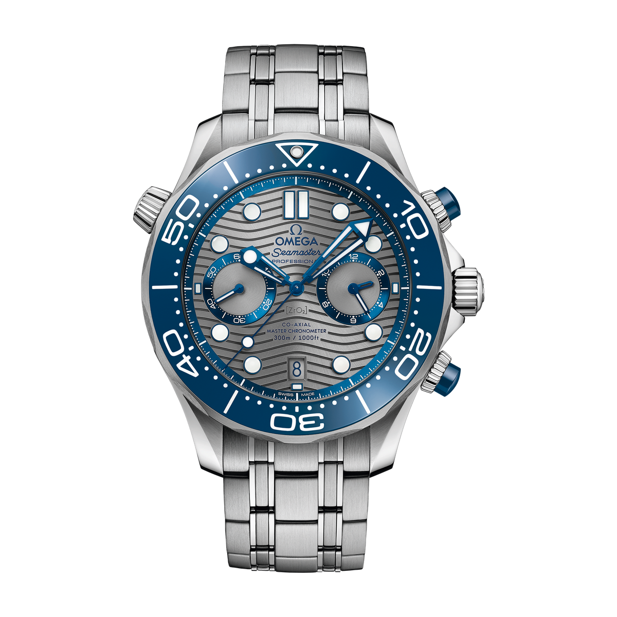 Omega Seamaster Diver 300M Grey Steel 44mm
