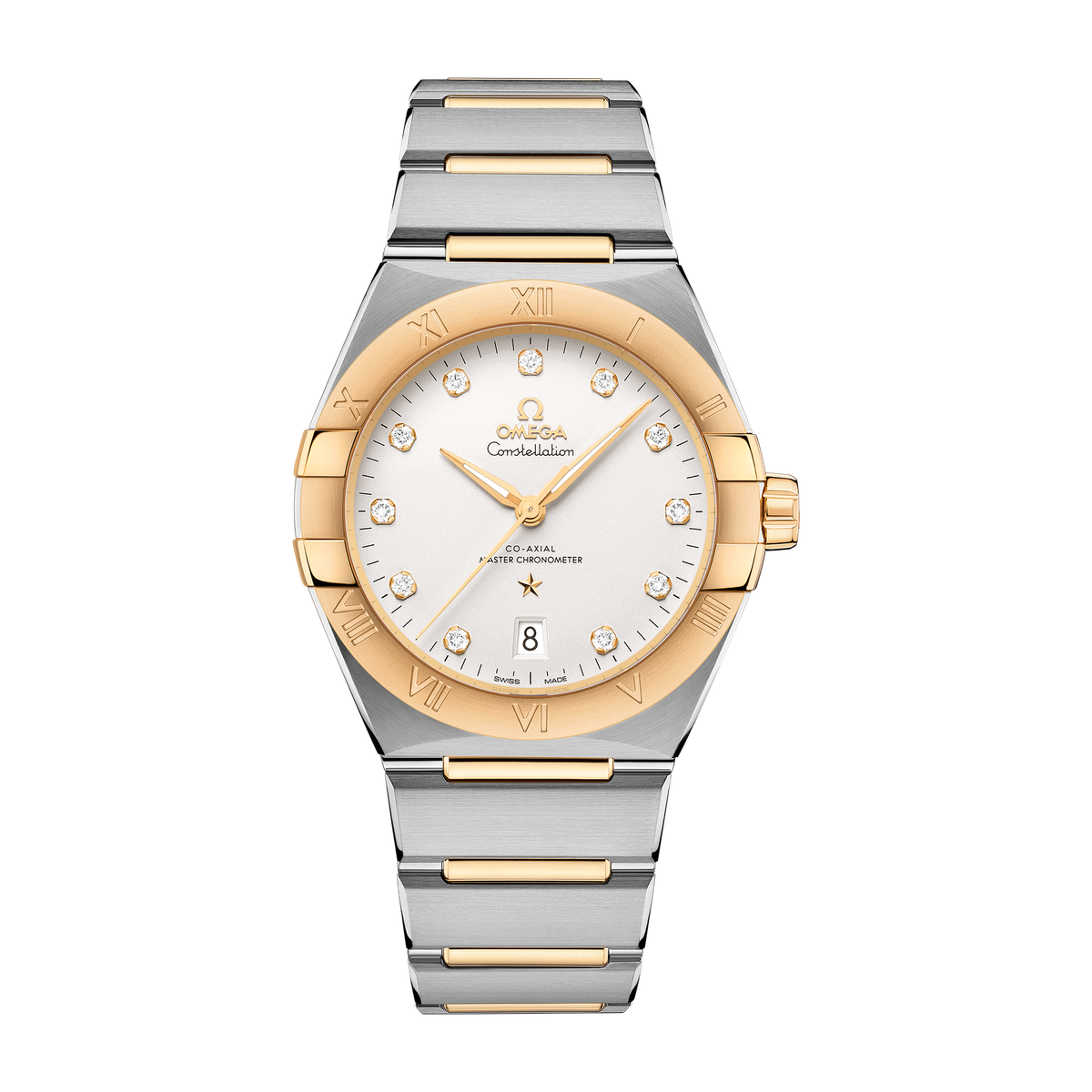 Omega Constellation Silver Two-Tone 39mm