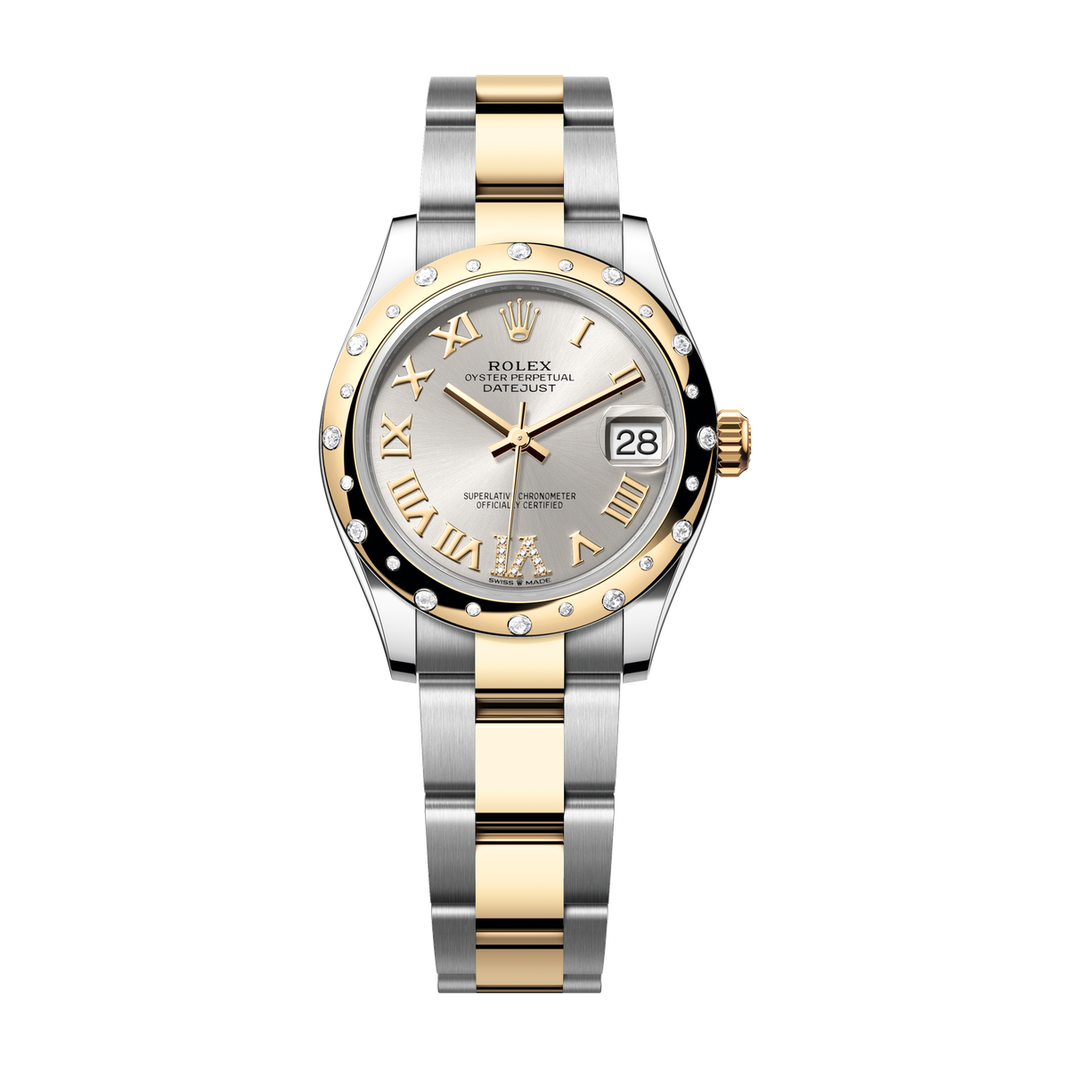 Rolex Datejust 31 Silver Two-Tone 31mm