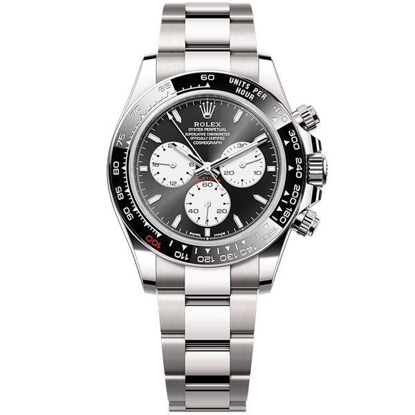 Rolex "Lemans" Daytona Black White Gold 40mm