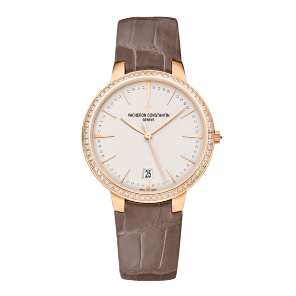 Vacheron Constantin Patrimony Cream Alligator Leather 36.5mm
