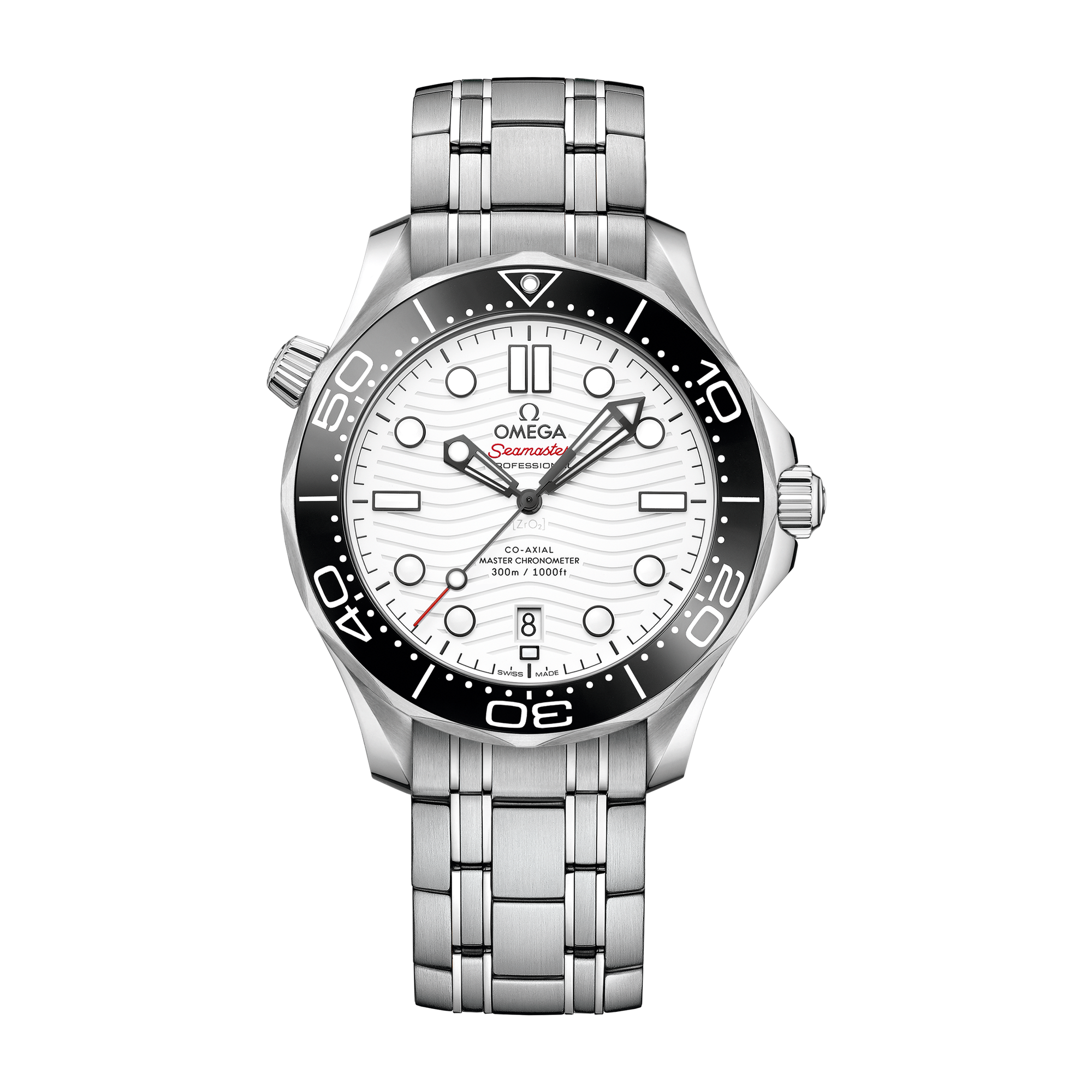 Omega Seamaster Diver 300M White Steel 42mm