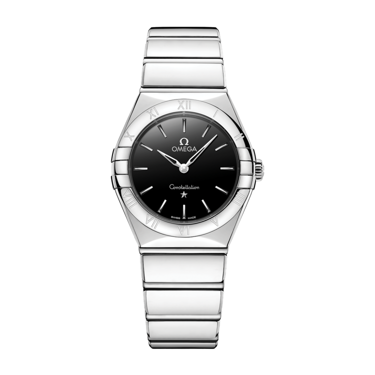 Omega Constellation Black Steel 28mm