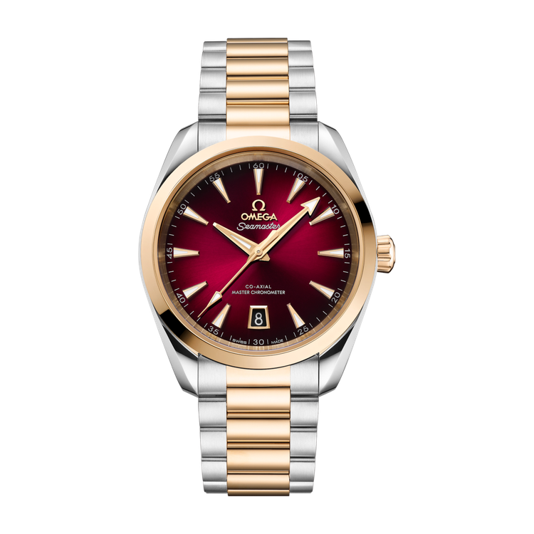 Omega Seamaster Aqua Terra 150M Red Two-Tone 38mm