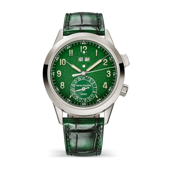 Patek Philippe Grand Complications Green White Gold Leather 41mm