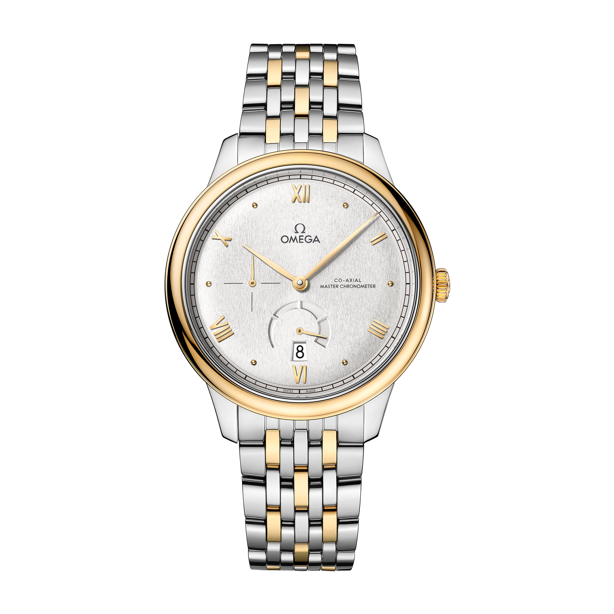 Omega De Ville Prestige Silver Two-Tone 41mm