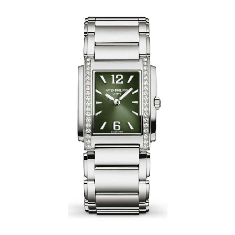 Patek Philippe Twenty~4 Green Steel 25.1 x 30mm