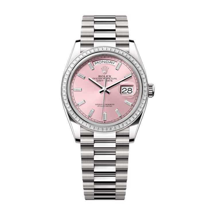 Rolex Day-Date 36 Pink White Gold 36mm