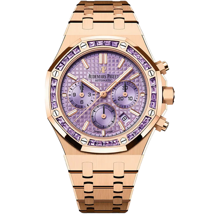 Audemars Piguet Royal Oak Chronograph Purple Rose Gold 41mm