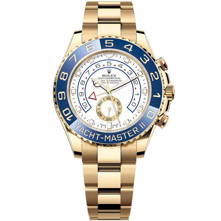Rolex Yacht-Master II White Yellow Gold 44mm