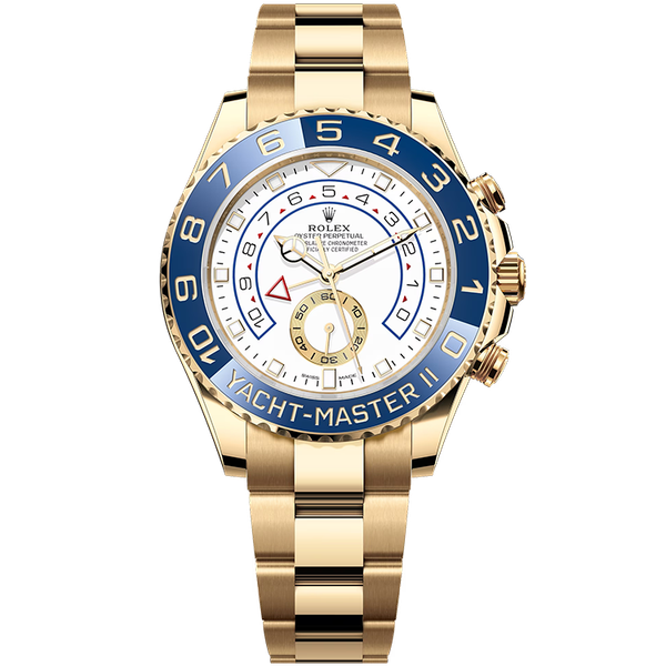 Rolex Yacht-Master II White Yellow Gold 44mm