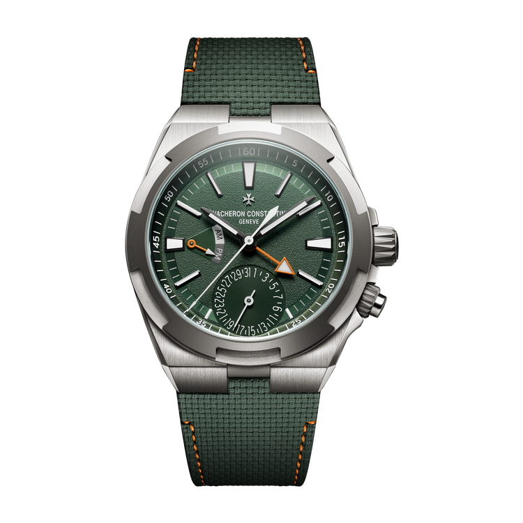 Vacheron Constantin Overseas Dual Time Green Titanium 41mm