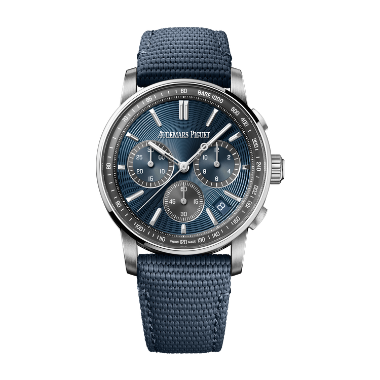 Audemars Piguet Code 11.59 Selfwinding Chronograph Blue Steel Rubber 41mm