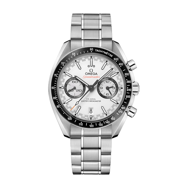Omega Speedmaster Racing White Steel 44.3mm