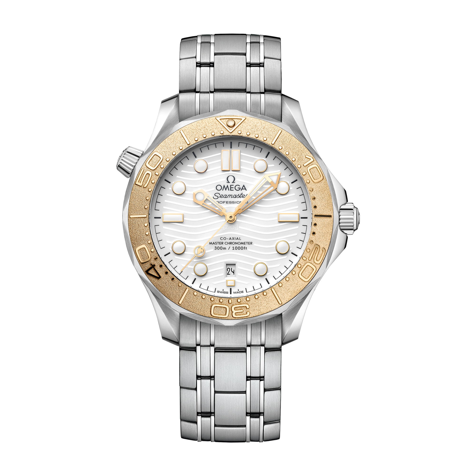 Omega "Paris 2024" Seamaster Diver 300M White Steel 42mm