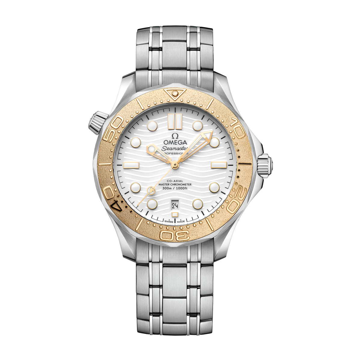 Omega "Paris 2024" Seamaster Diver 300M White Steel 42mm