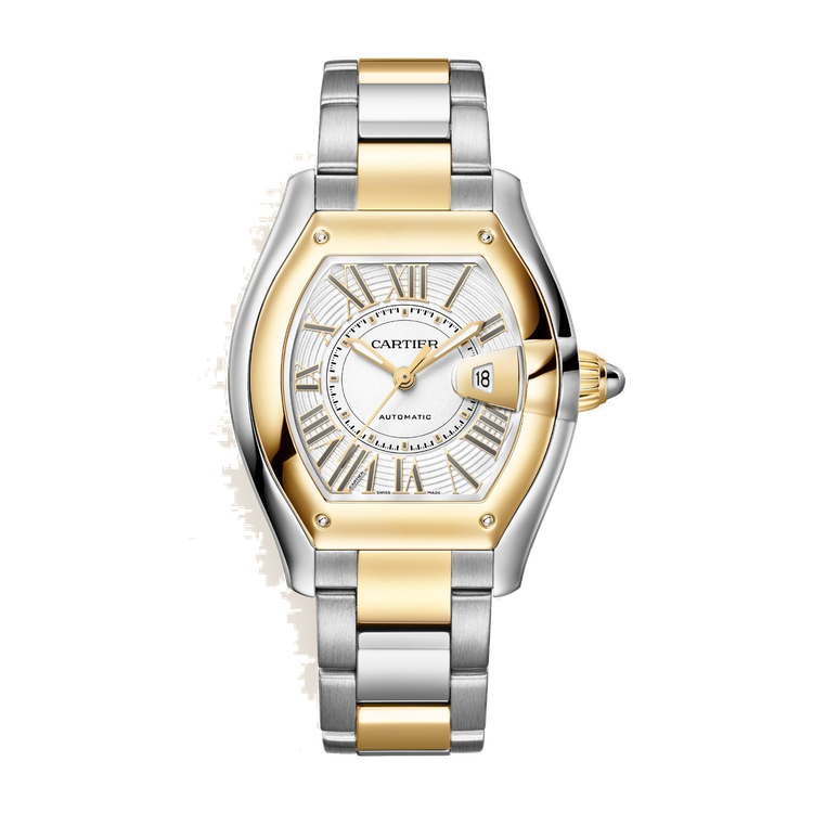 Cartier Roadster Medium White Two-Tone 34.9mm