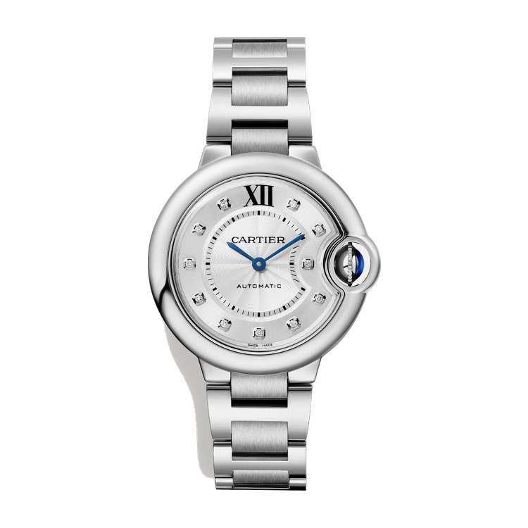 Cartier Ballon Bleu 33 mm Silver Steel 33mm
