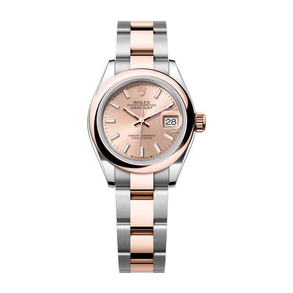 Rolex Lady-Datejust Rose Gold Two-Tone 28mm