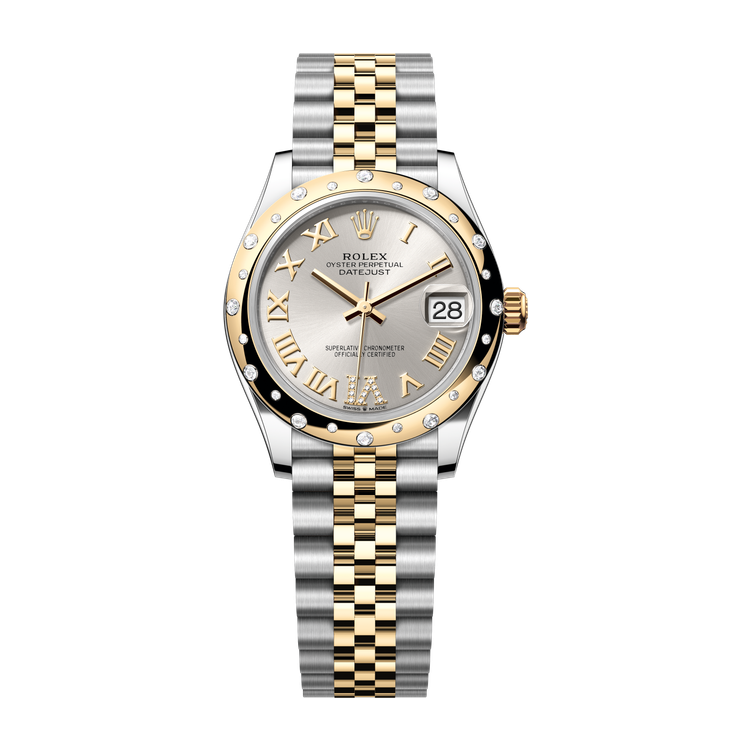 Rolex Datejust 31 Silver Two-Tone 31mm