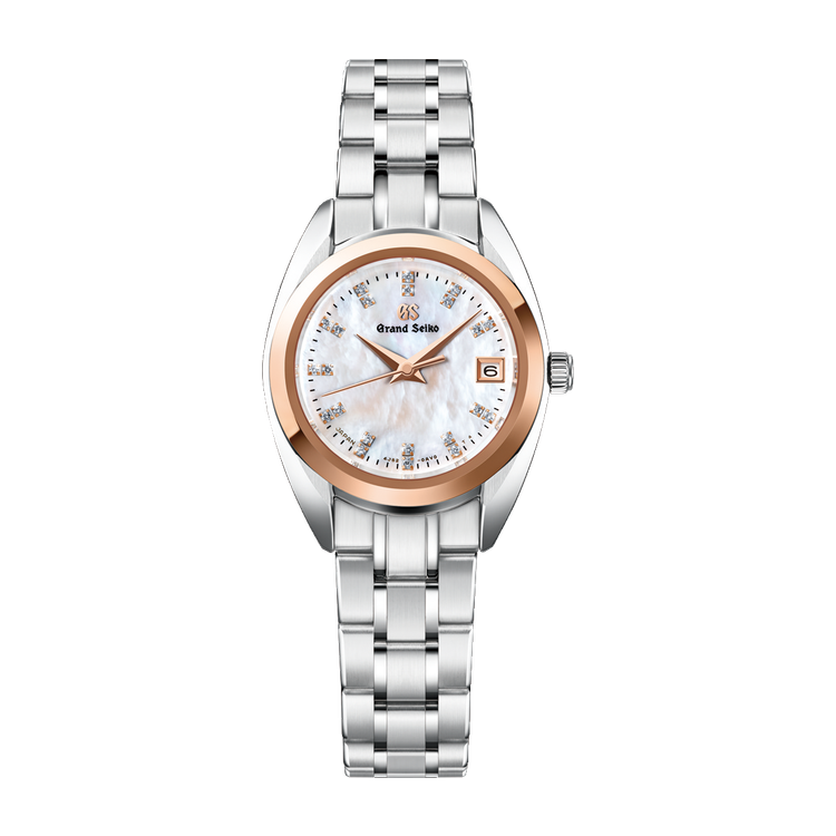 Grand Seiko Heritage Refined Essentials Mother of Pearl Two-Tone 26mm