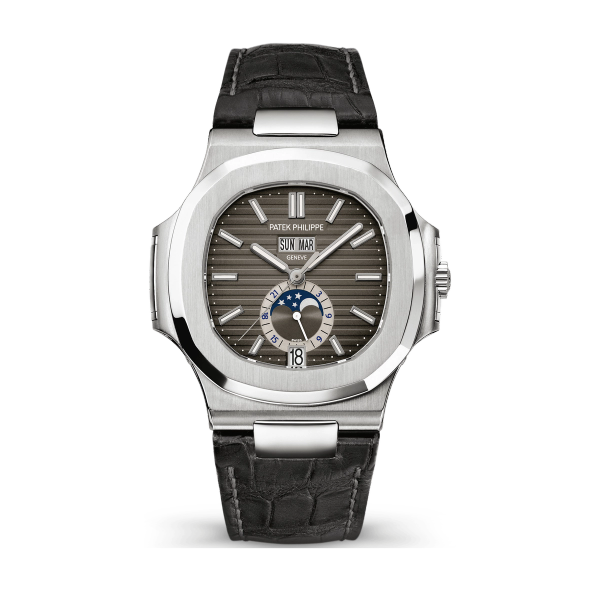 Patek Philippe Nautilus Dark Grey Steel Rubber 40.5mm