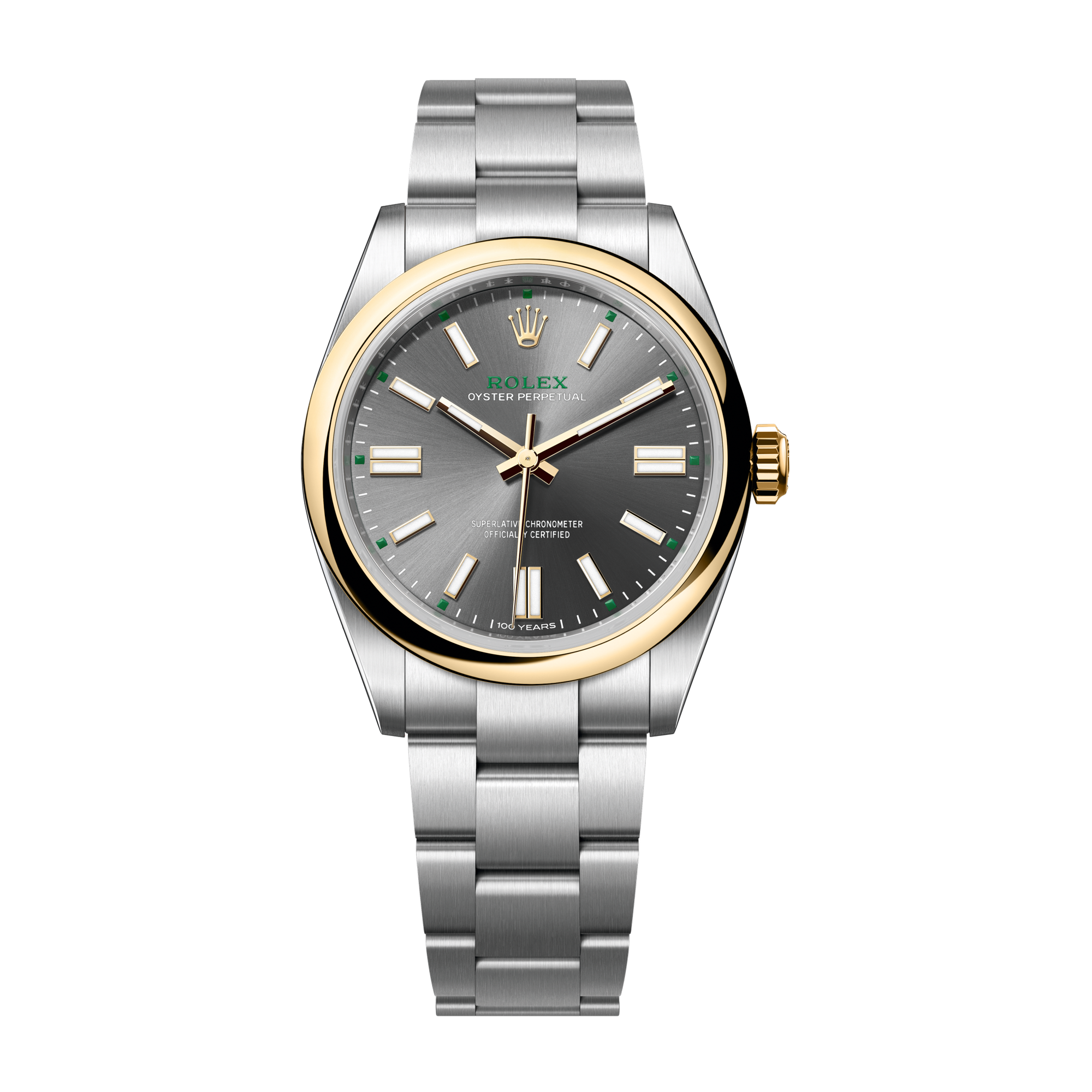 Rolex Oyster Perpetual 41 Dark Grey Two-Tone 41mm