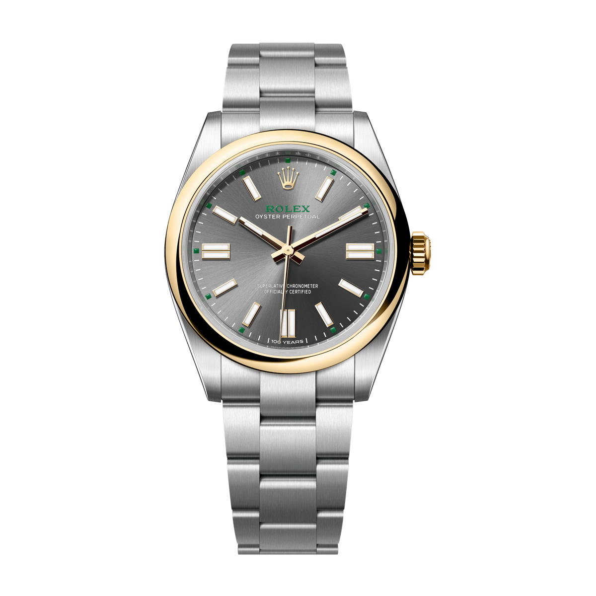 Rolex Oyster Perpetual 41 Dark Grey Two-Tone 41mm