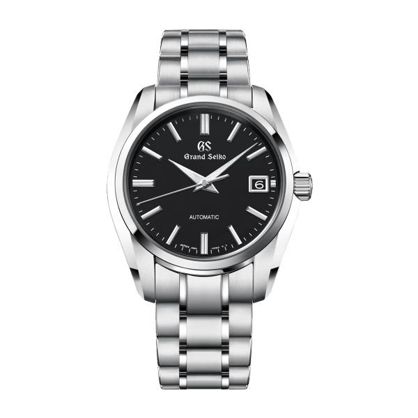 Grand Seiko Heritage Refined Essentials Black Steel Alligator Leather 40mm