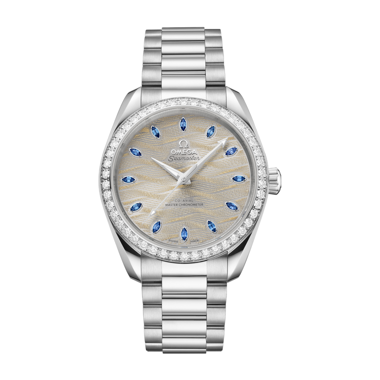 Omega Seamaster Aqua Terra 150M Silver White Gold 38mm