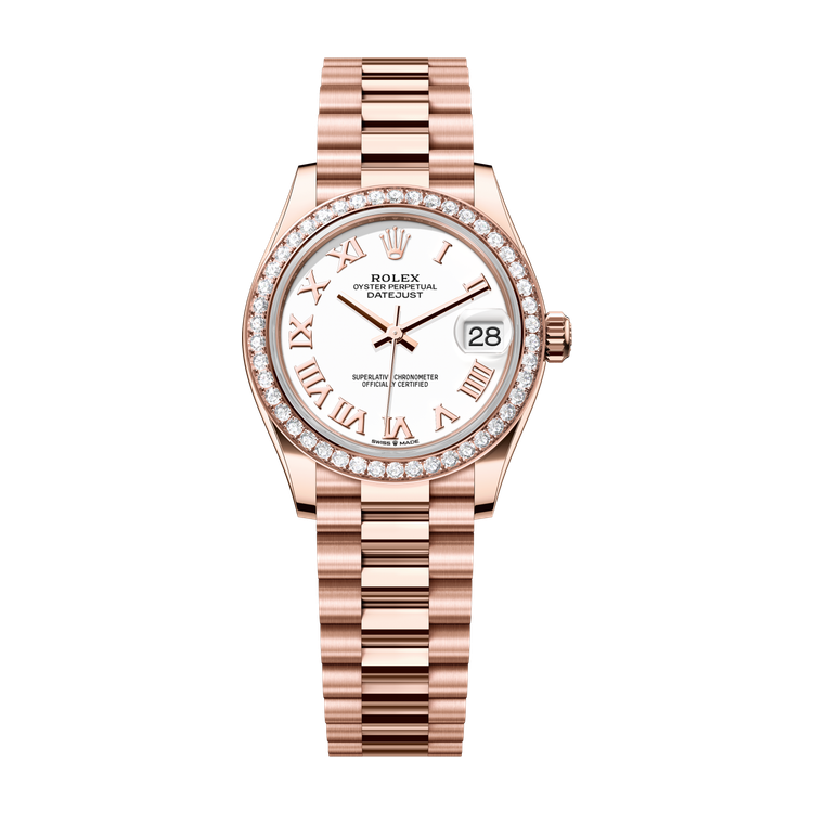 Rolex Datejust 31 White Rose Gold 31mm