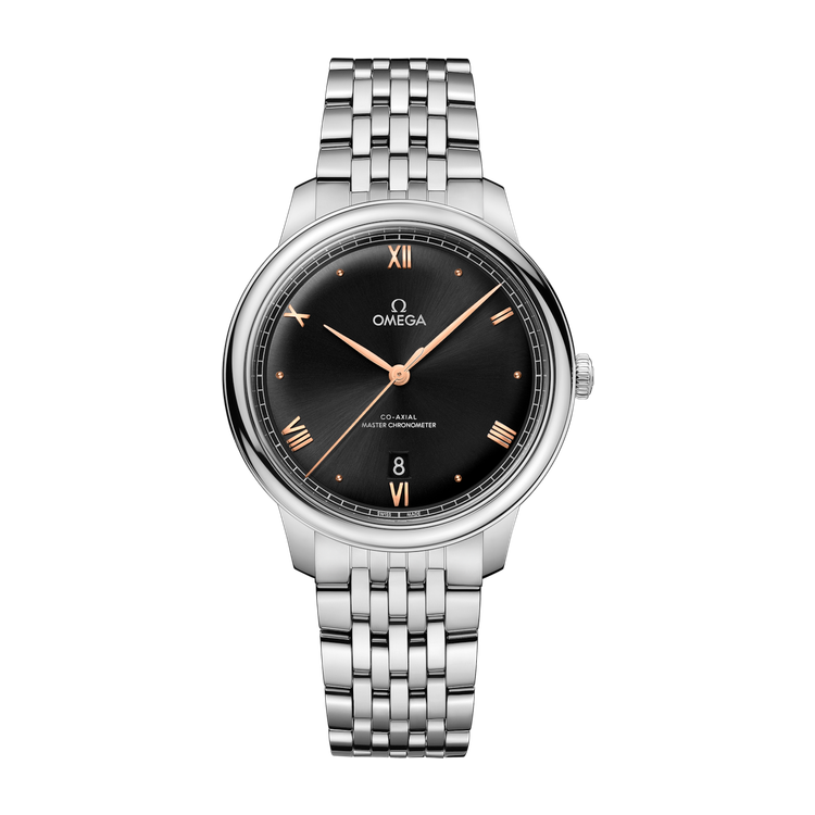 Omega De Ville Prestige Black Steel 40mm