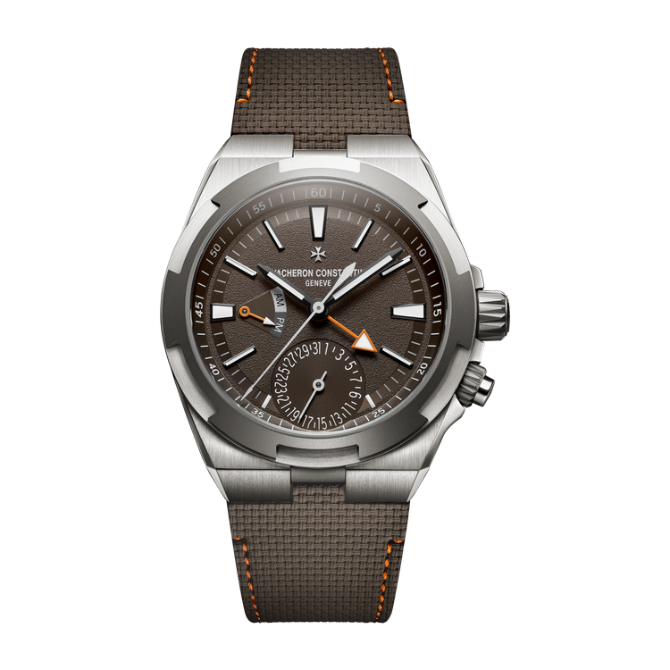 Vacheron Constantin Overseas Dual Time Brown Titanium 41mm
