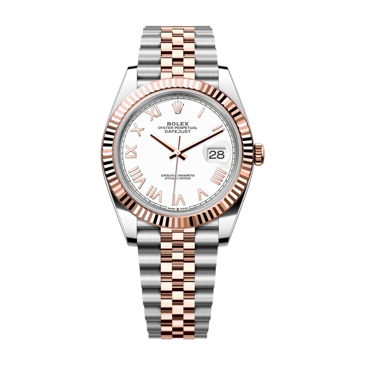 Rolex Datejust 41 White Two-Tone 41mm