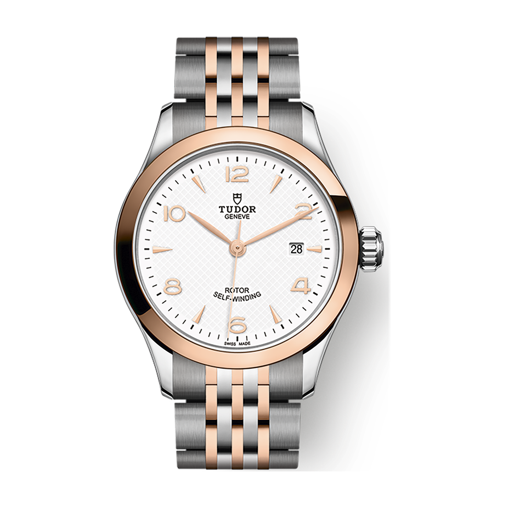 Tudor 1926 28 White Two-Tone 28mm